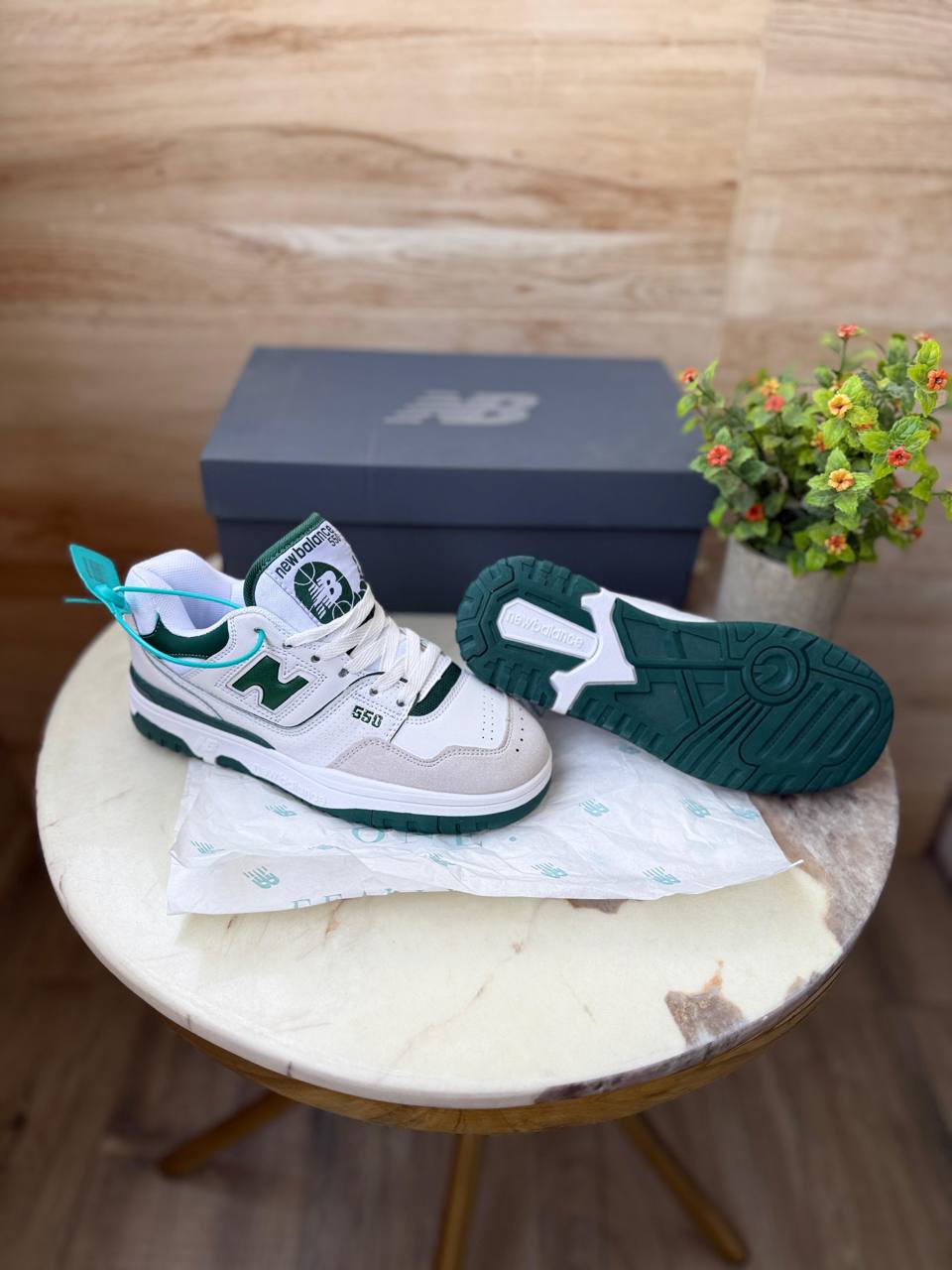 New Balance 550 GREEN