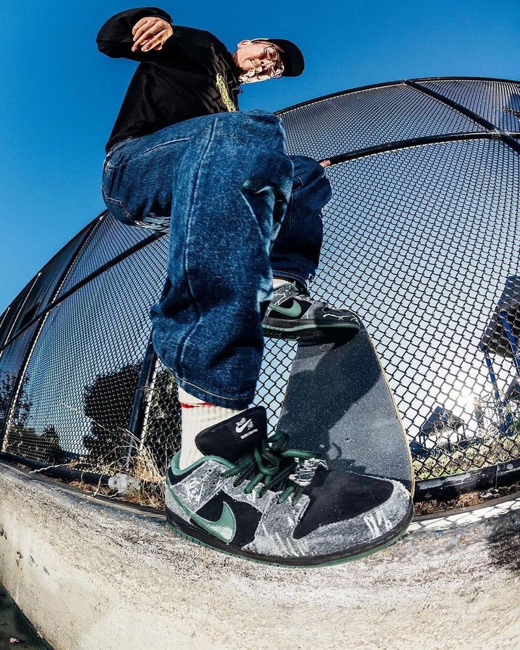 NIKE SB DUNK THERE SKATEBOARD