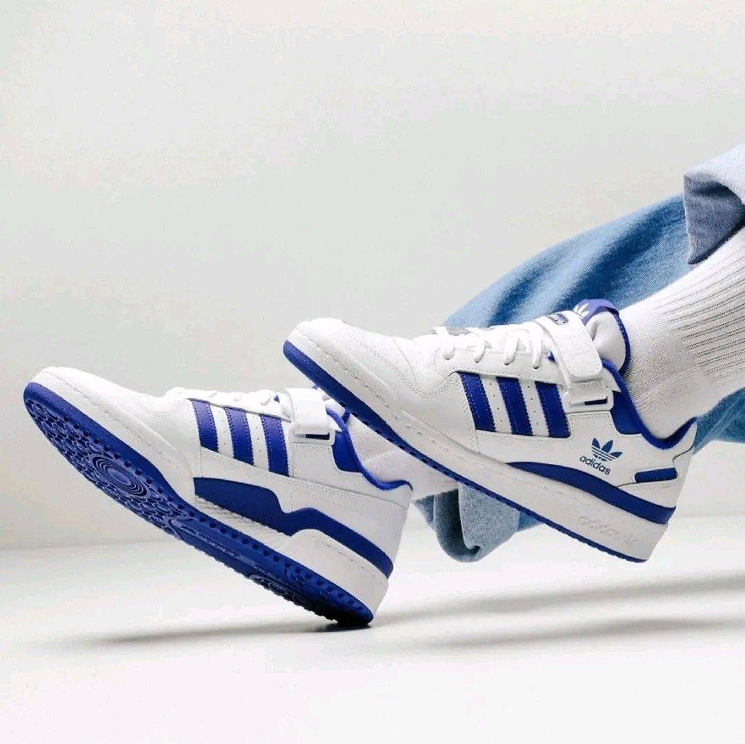 ADIDAS FORUM 84 WHITE BLUE