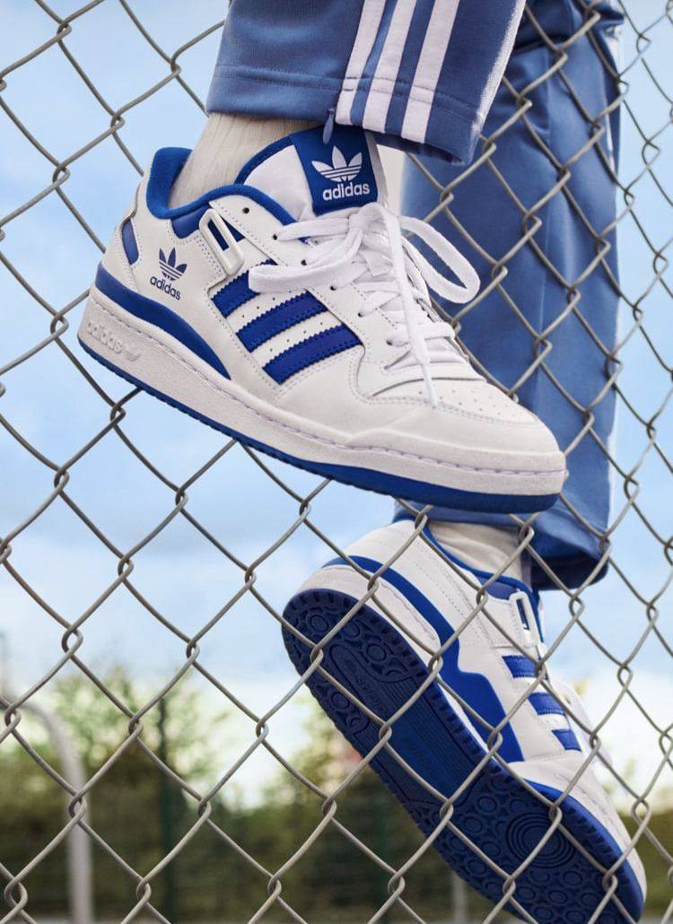 ADIDAS FORUM 84 WHITE BLUE