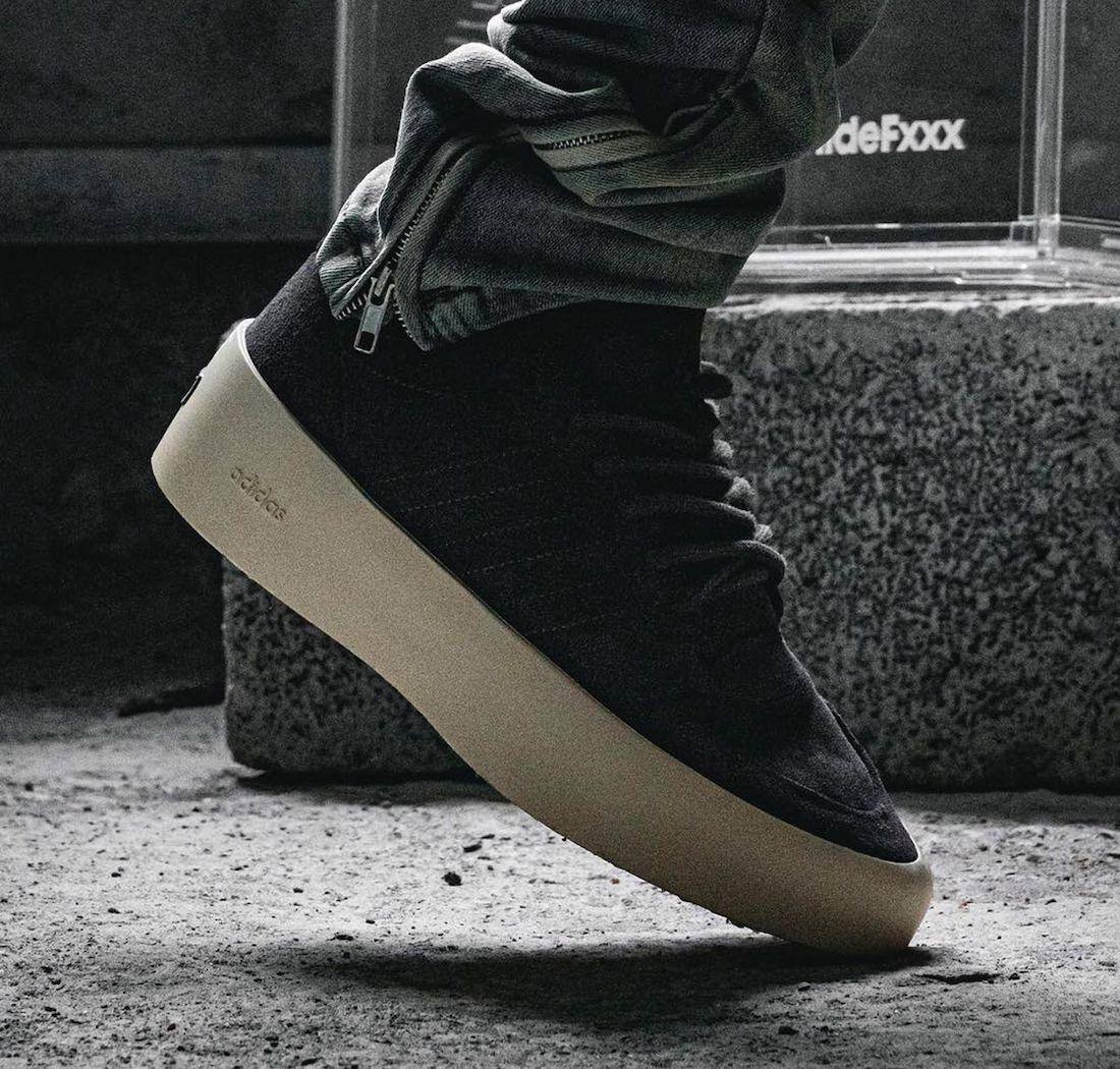 ADIDAS FEAR OF GOD LOW BLACK WHITE