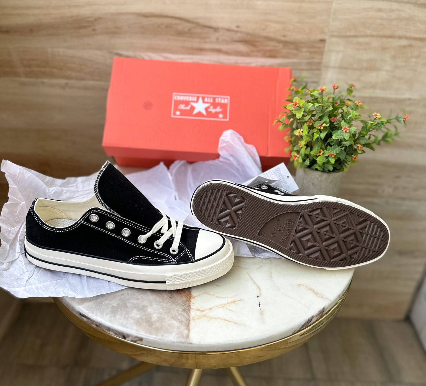 Converse Chuck taylor 70 Low black white