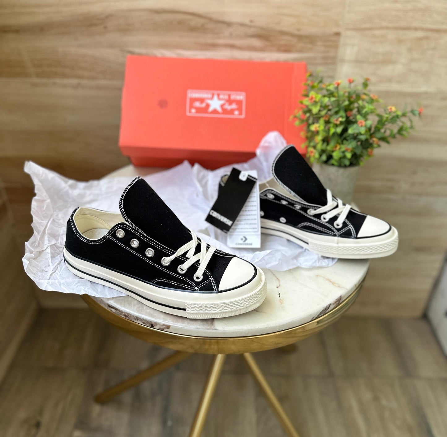 Converse Chuck taylor 70 Low black white