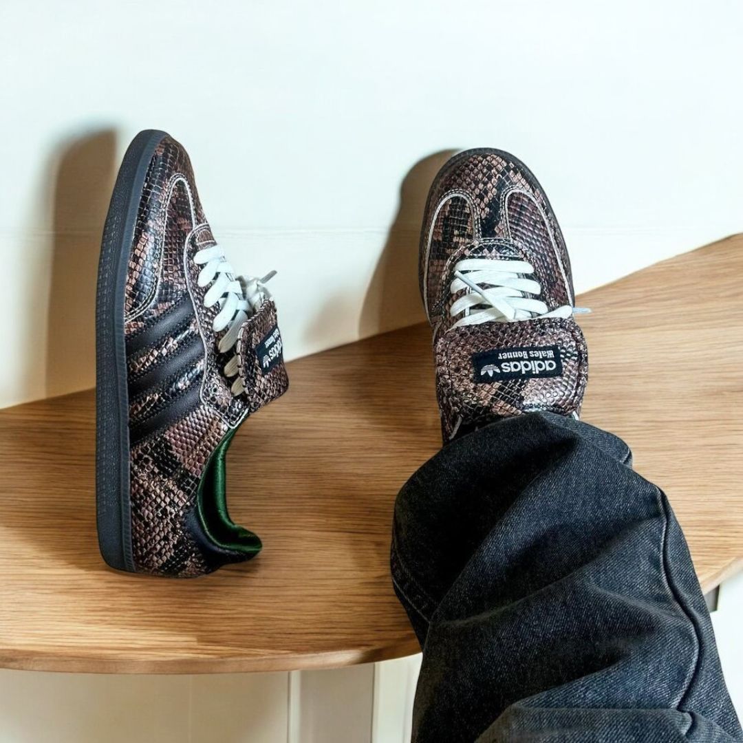 ADIDAS ORIGINALS SAMBA WALES AND BONER SNAKE SKIN