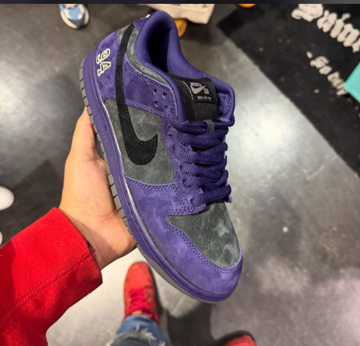 NIKE SB DUNK SUPREME 94 INK BLACK