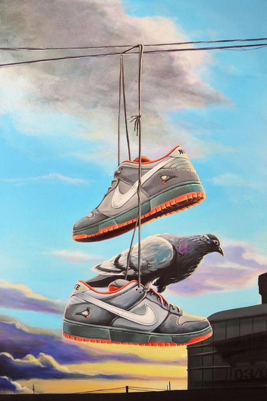 NIKE SB DUNK NYC PIGEON GREY