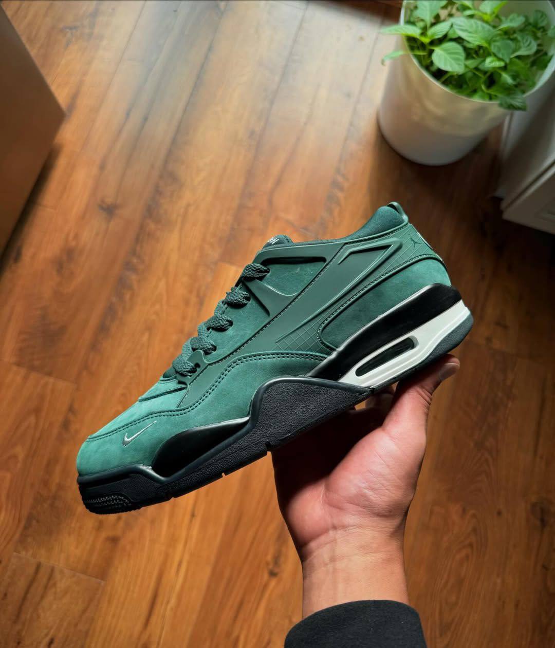AIR JORDANS 4 RM NIGEL PRO GREEN EDTN