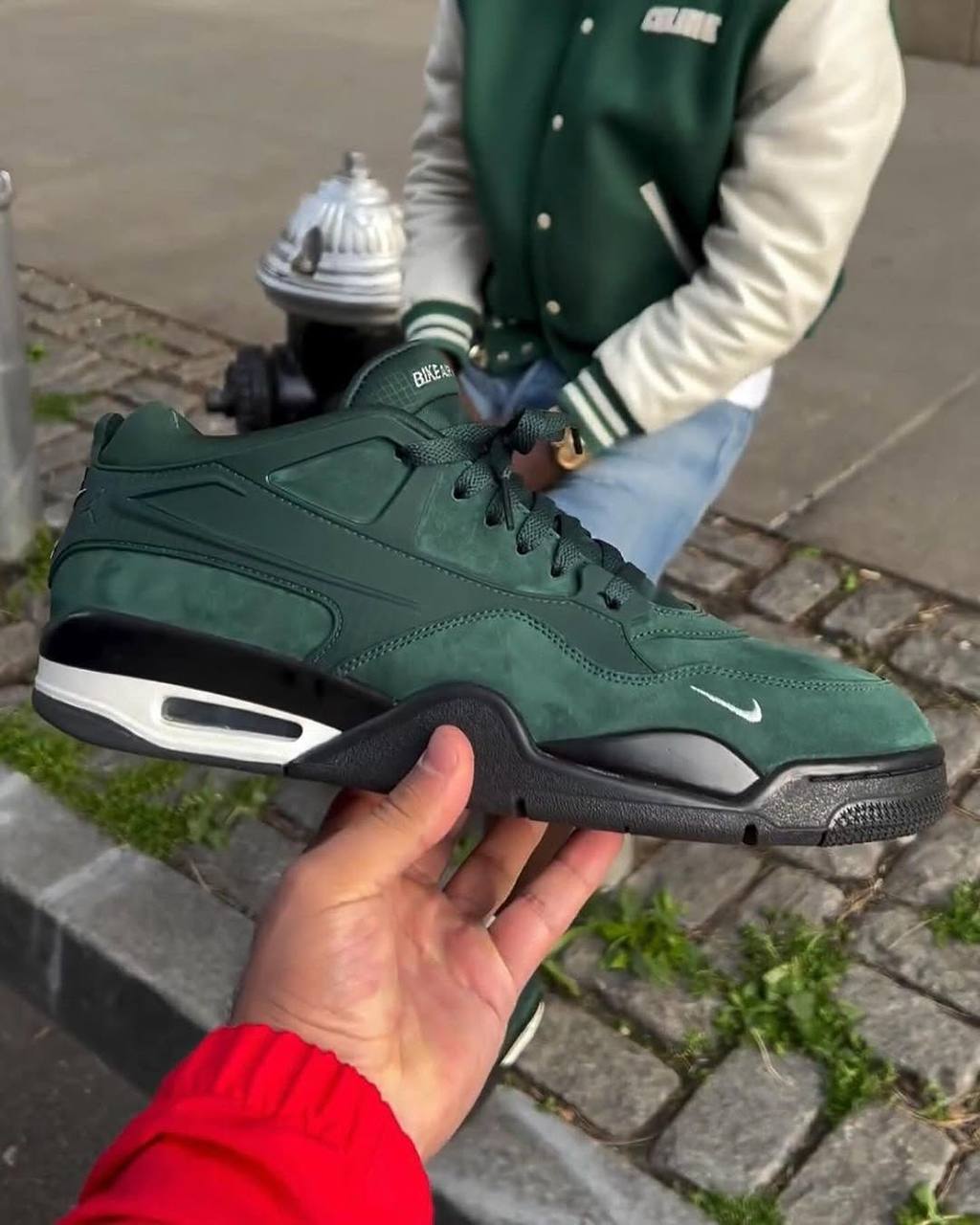 AIR JORDANS 4 RM NIGEL PRO GREEN EDTN