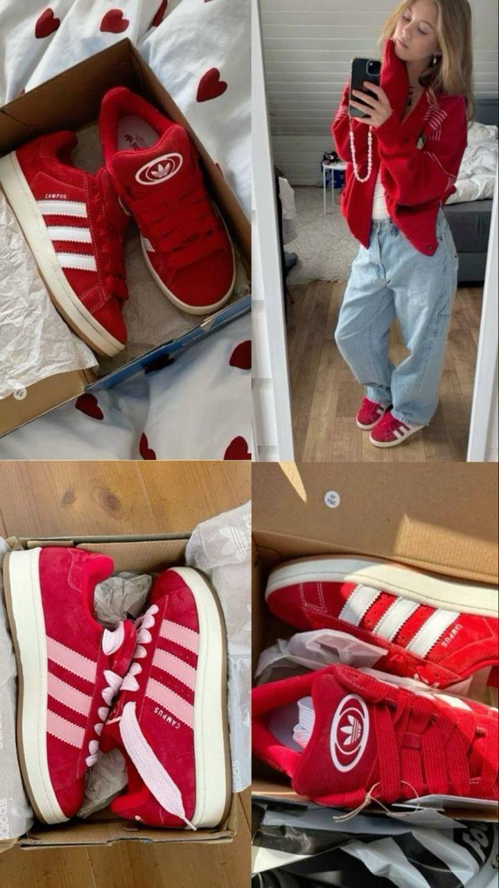 ADIDAS ORIGINAL CAMPUS 00s 2024 BLOODY RED