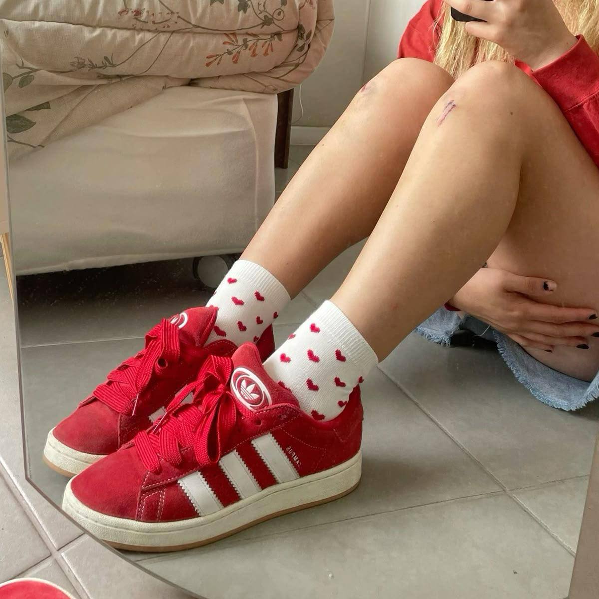 ADIDAS ORIGINAL CAMPUS 00s 2024 BLOODY RED