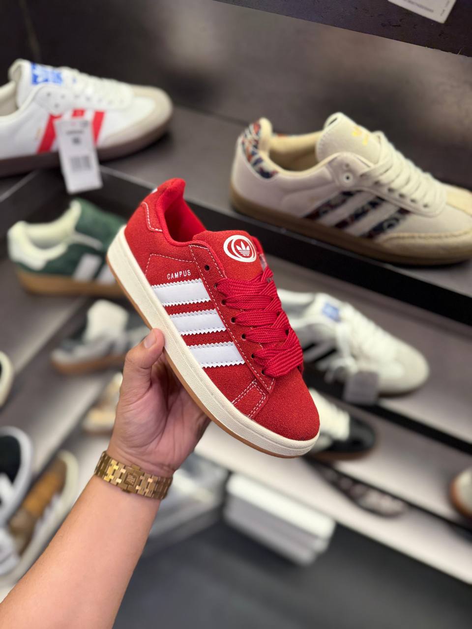 ADIDAS ORIGINAL CAMPUS 00s 2024 BLOODY RED