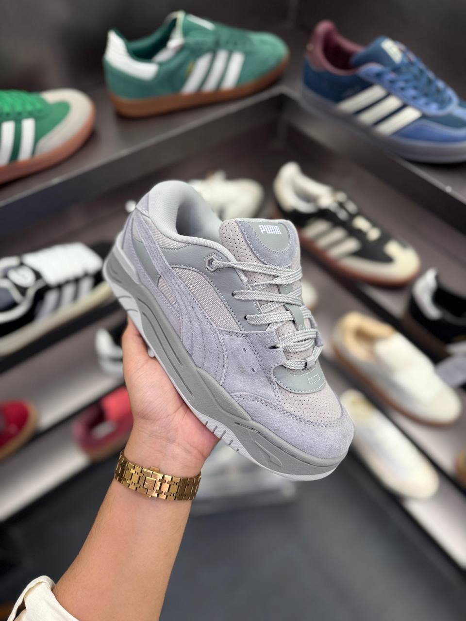 PUMA SUEDE 180 SMOKEY GREY