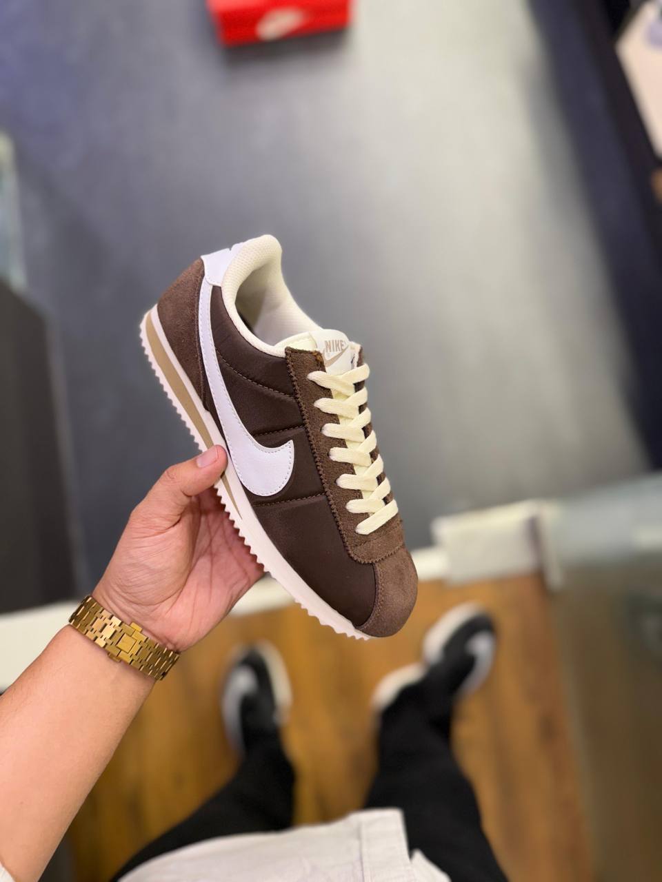 NIKE CORTEZ BARBEQUE BROWN