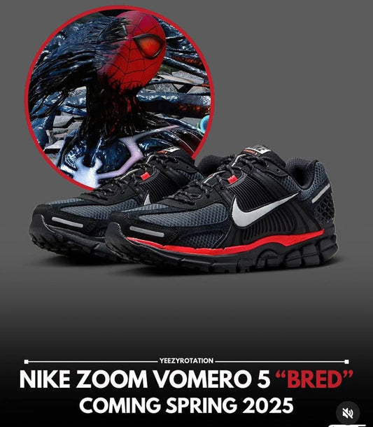 NIKE ZOOM VOMERO BRED SPIDER-MAN