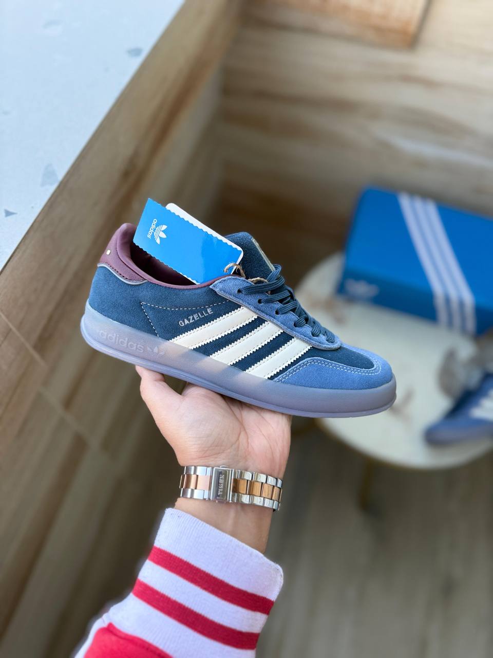 ADIDAS GAZELLE INDOOR NAVY